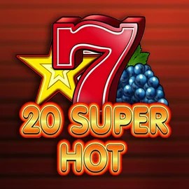 20 Super Hot by Amusnet Interactive, showcased at millionerscasino.nl – game logo