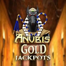 Anubis Gold Jackpots slot logo by Inspired Gaming at Millioner Casino