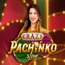Crazy Pachinko logo – Live Casino by Evolution at Millioner Casino