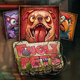 Fugly Pets slot logo by Stakelogic at Millioner Casino