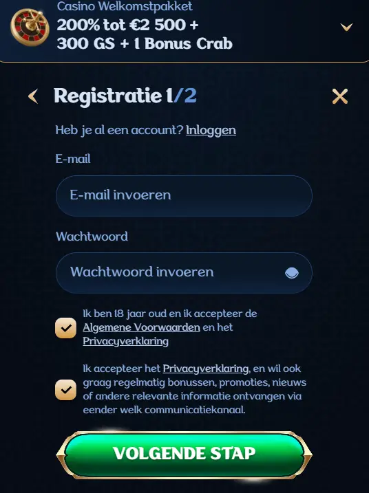 millionercasino-registreren