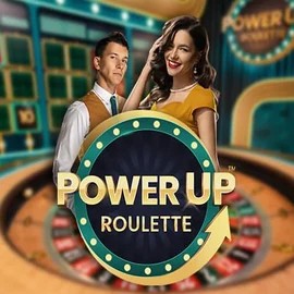 PowerUP Roulette logo by Pragmatic Play at Millioner Casino